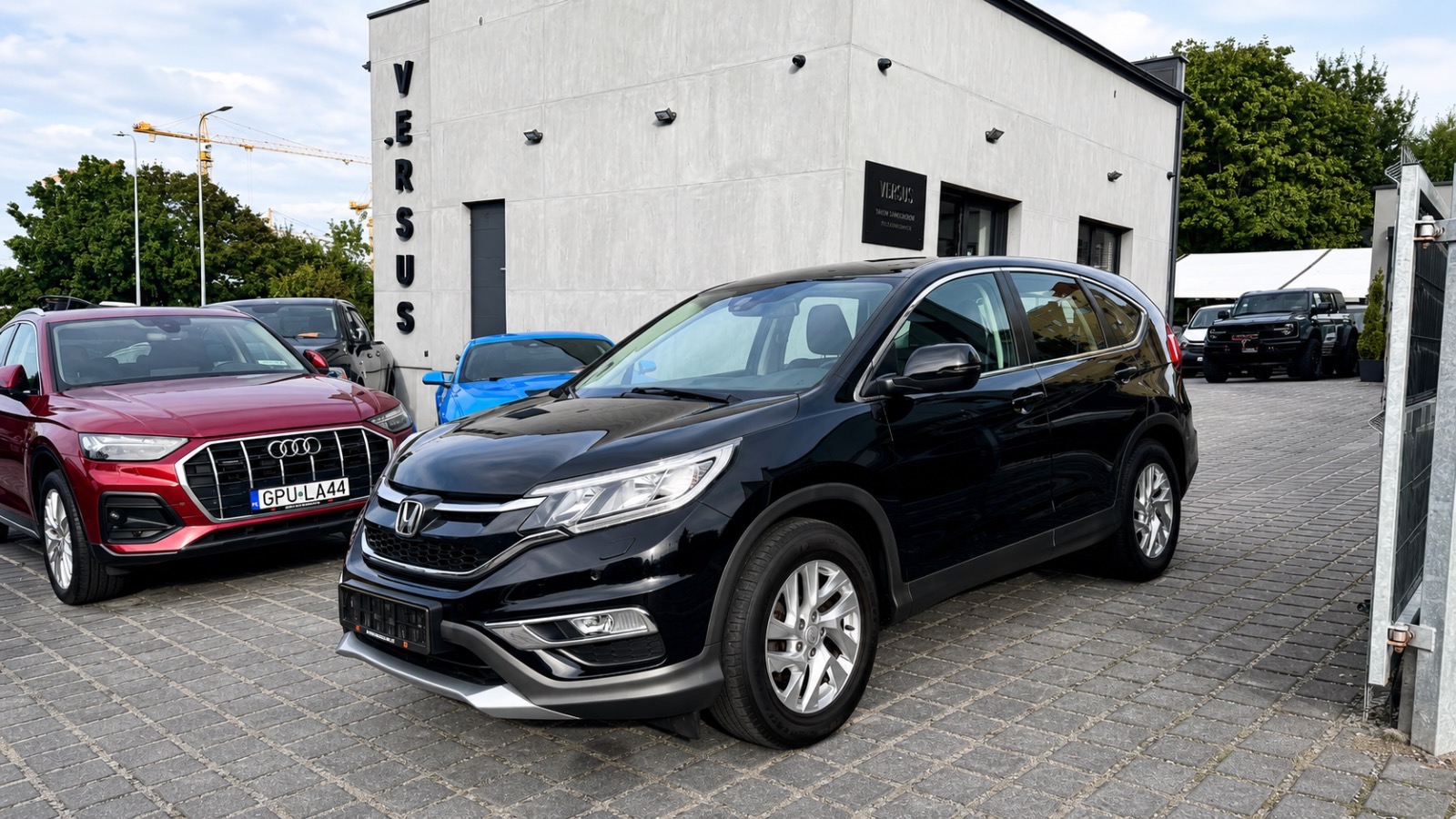Honda CR-V 2.0 benz 150KM Bezwypad. Niski przeb. KamCofania Podgrz. fotele Ledy 2016 — komis VERSUS Gdynia