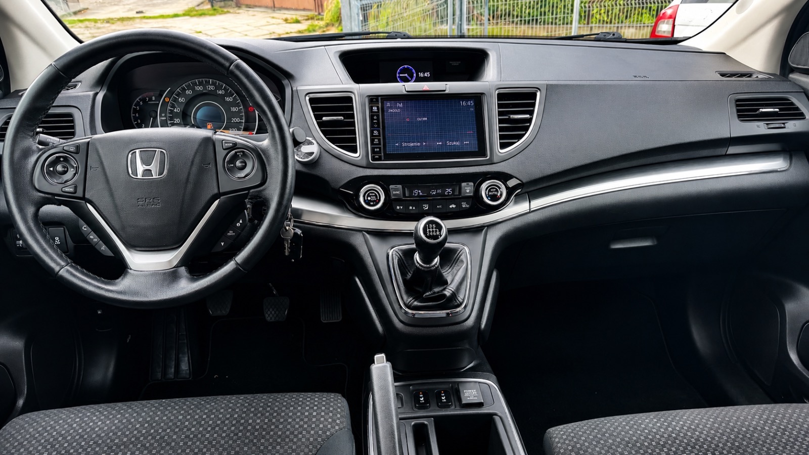 Honda CR-V 2.0 benz 150KM Bezwypad. Niski przeb. KamCofania Podgrz. fotele Ledy — zdjęcie 6