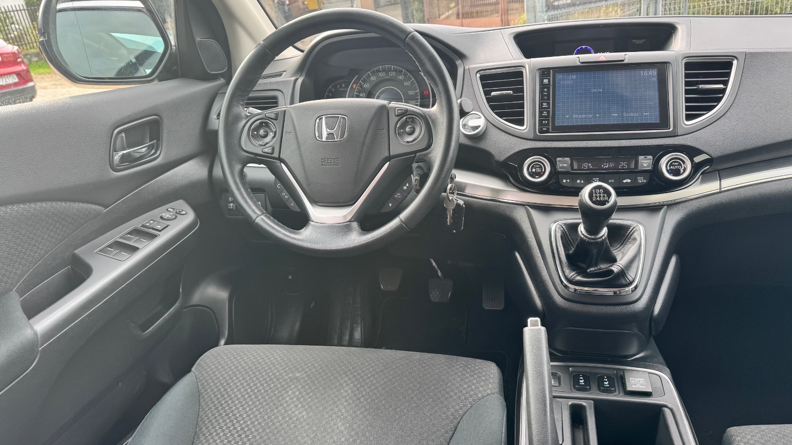 Honda CR-V 2.0 benz 150KM Bezwypad. Niski przeb. KamCofania Podgrz. fotele Ledy — zdjęcie 10